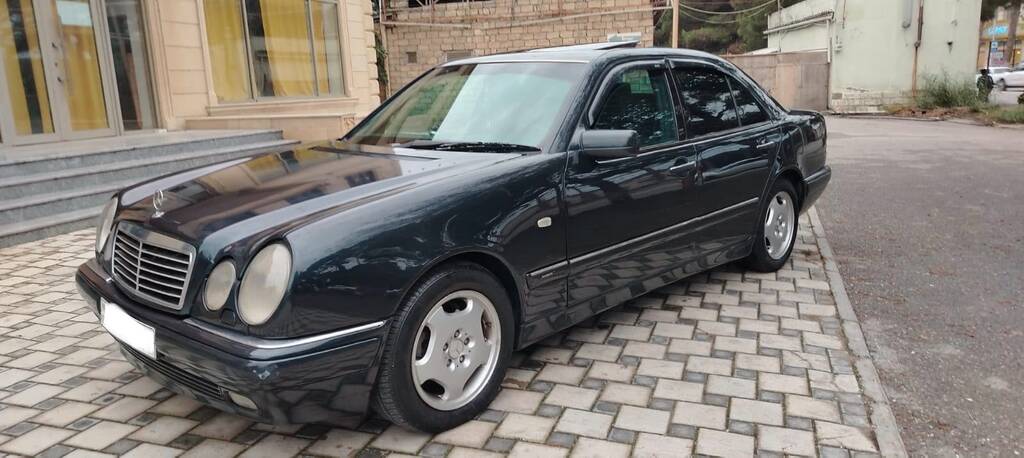 Mercedes E 230, 2.3 L, 1998 il, 42 500 km — Avtomobillər, Bakı (11)