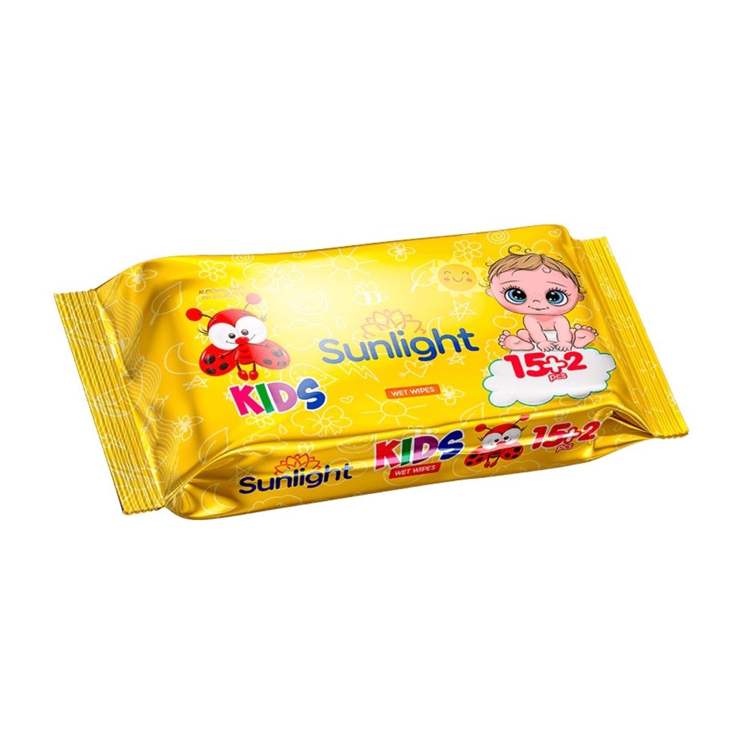 Uşaq nəm salfetləri Sunlight Kids 17 əd — Mallar, Bakı