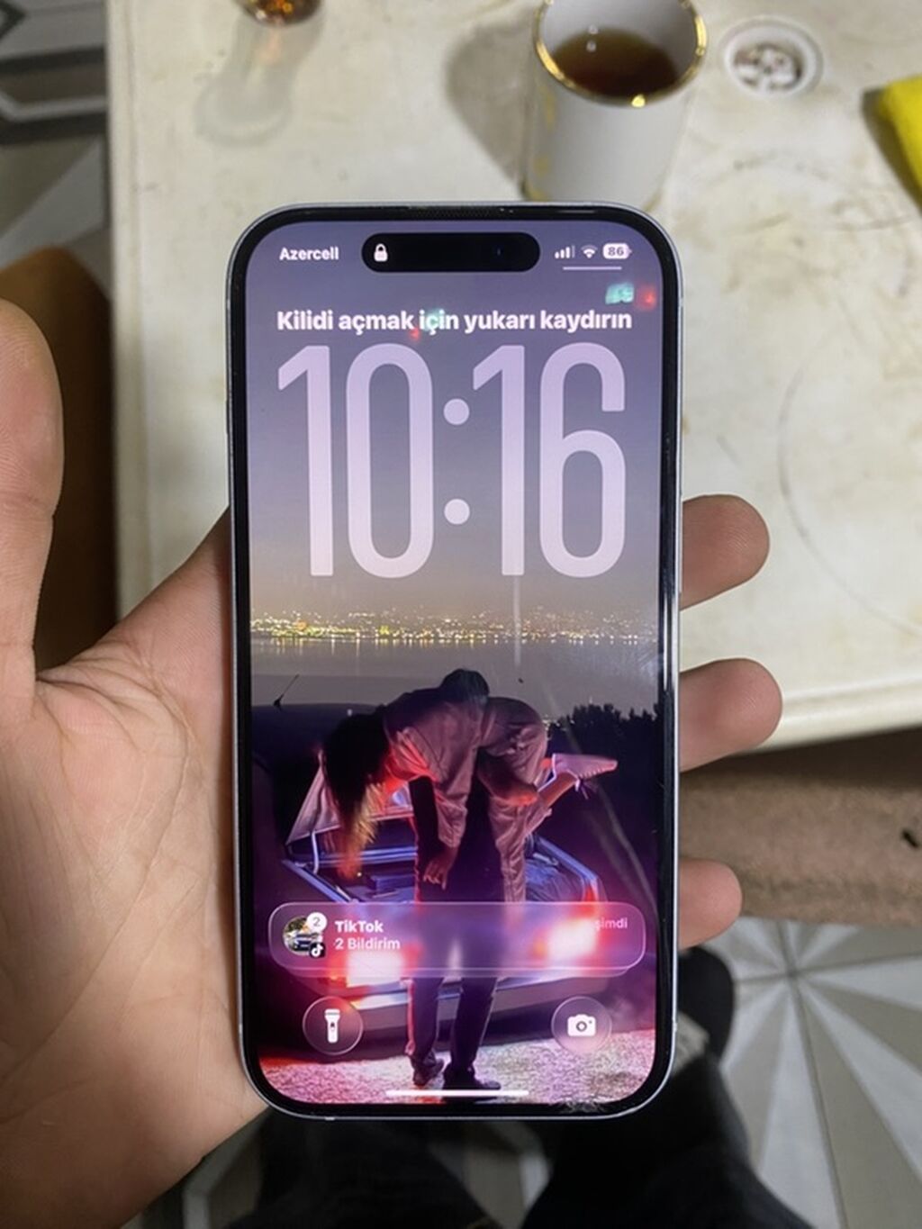 IPhone 15, Ağ, Face ID — Apple iPhone, Ağdaş (4)