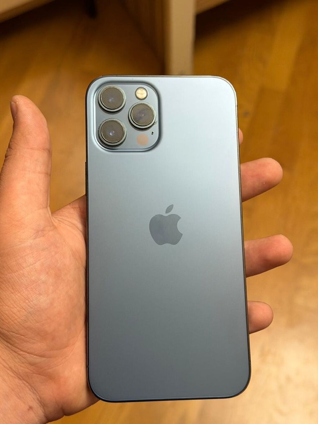 IPhone 12 Pro Max, 256 GB, Pacific Blue, Face ID — Apple iPhone, Bakı