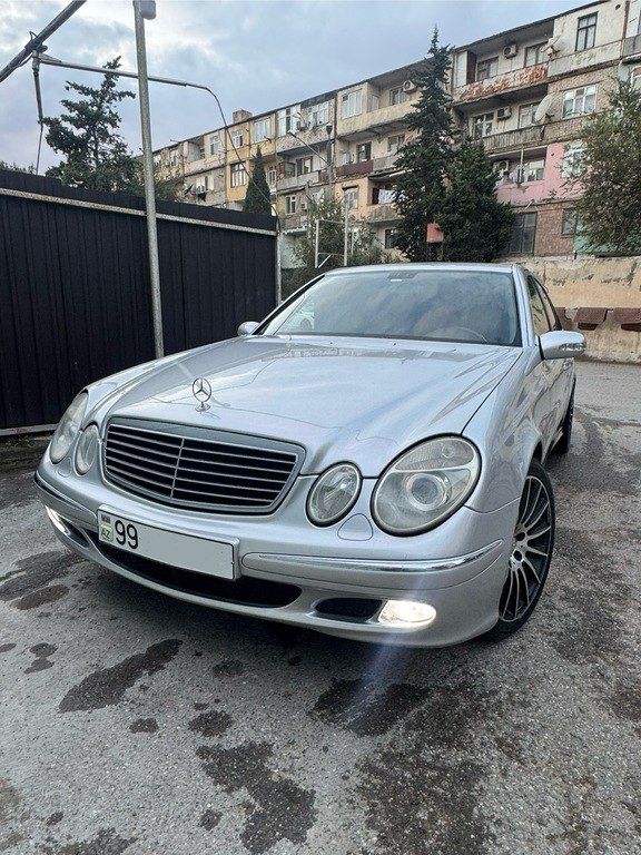 Mercedes E 240, 2.6 L, 2002 il, 420 540 km — Avtomobillər, Bakı (7)