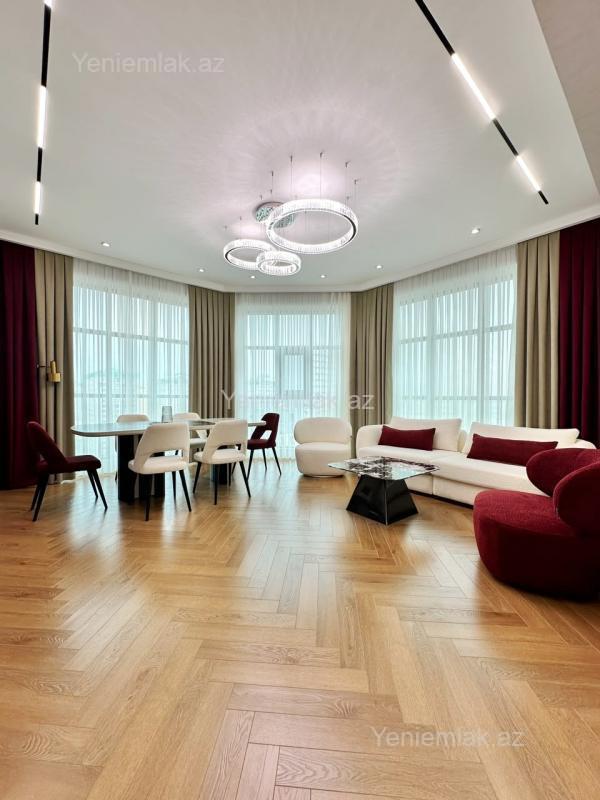 Satılır 3 otaqlı Bina evi menzil (Yeni tikili), 127 m², Nəsimi rayonu — Mənzil, Bakı (2)