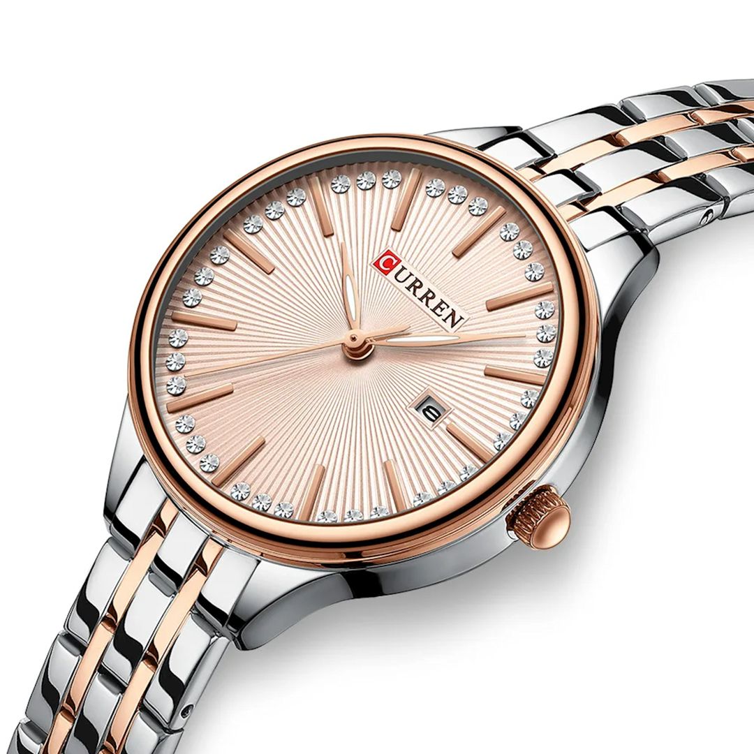 Qol saatı Curren 9099 Silver/Rose Gold — Mallar, Bakı (2)