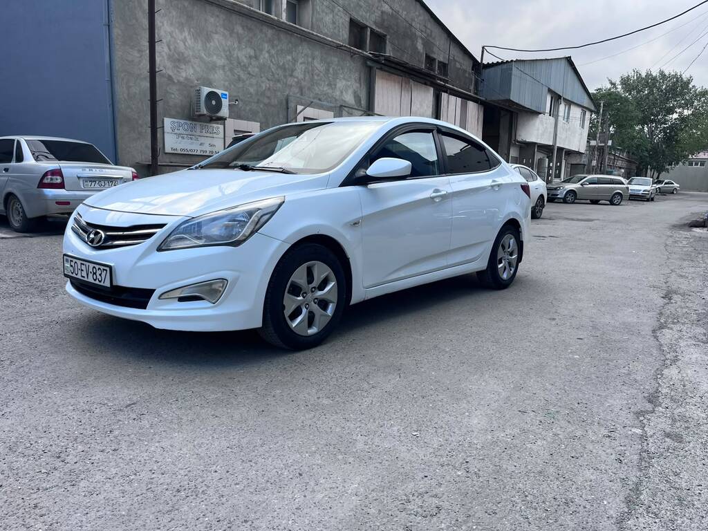 Hyundai Accent, 1.4 L, 2014 il, 182 666 km 50-EV-837 — Avtomobillər, Bakı (2)