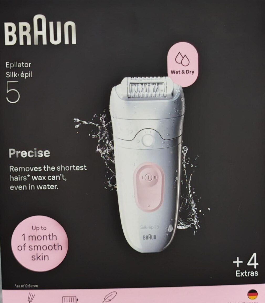 Epilyator Braun Silk-épil 5 SE5050 — Bədən qayığı, Bakı (2)