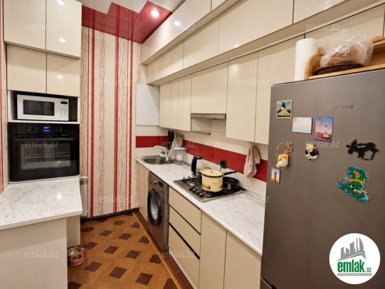 Satılır 2 otaqlı 55 m² yeni tikili Qara Qarayev m — Mənzil (5)