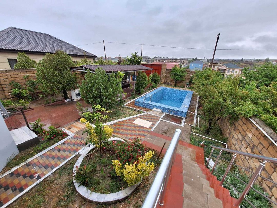 Satılır 4 otaqlı həyət evi/bağ evi 110 m² — Ev, villa, Bakı