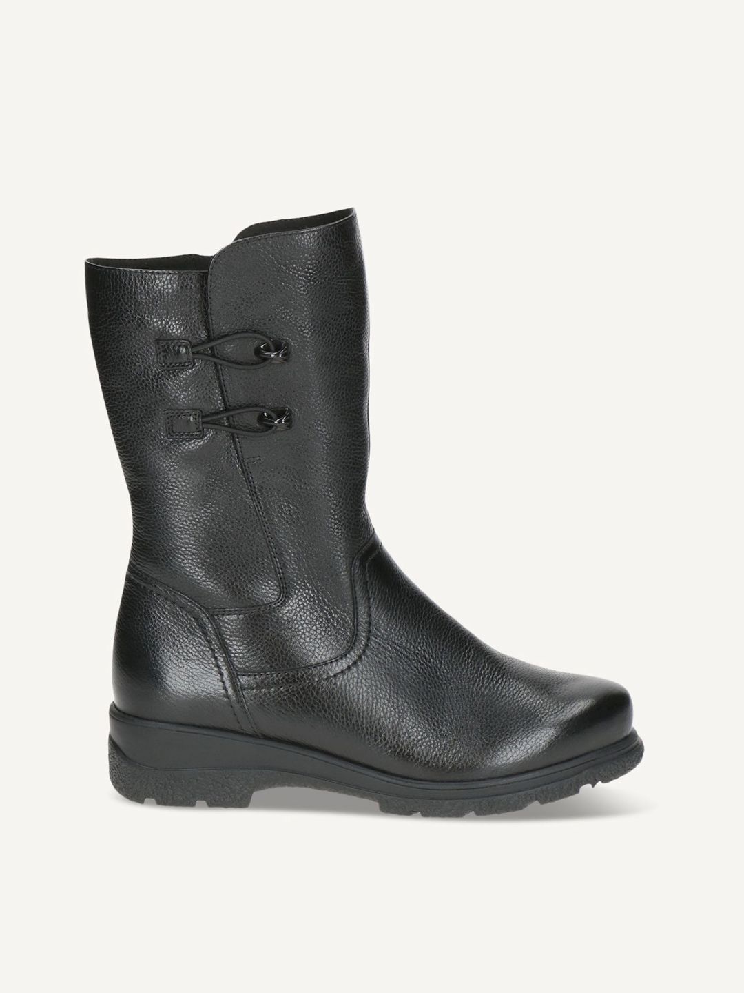 Qadınlar üçün yarımçəkmələr Caprice 26410-41 02B, qara, təbii dəri, ölçü 37 — Mallar, Bakı