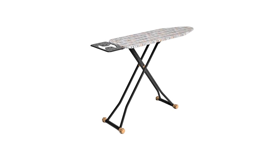 Ütü masası Perilla, 112×36 sm, qara/narıncı — Mallar, Bakı