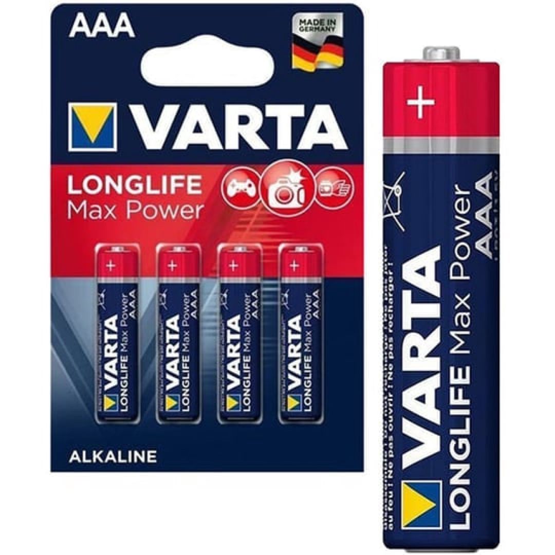 Varta Longlife Max Power AAA4 Battery — Batareyalar və şarj cihazları, Bakı