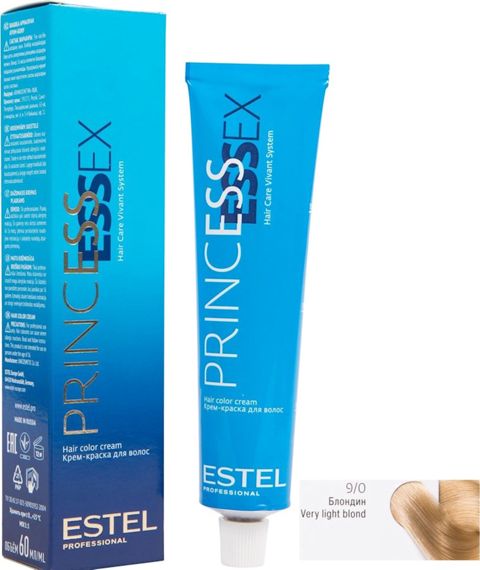 Saçlar üçün krem-boya Estel Professional Princess Essex 9/0 sarışın 60 ml — 5.75 ₼ · Bakı · Mallar Saçlar üçün krem-boya Estel Professional Princess Essex 9/0 sarışın 60 ml — Bakı