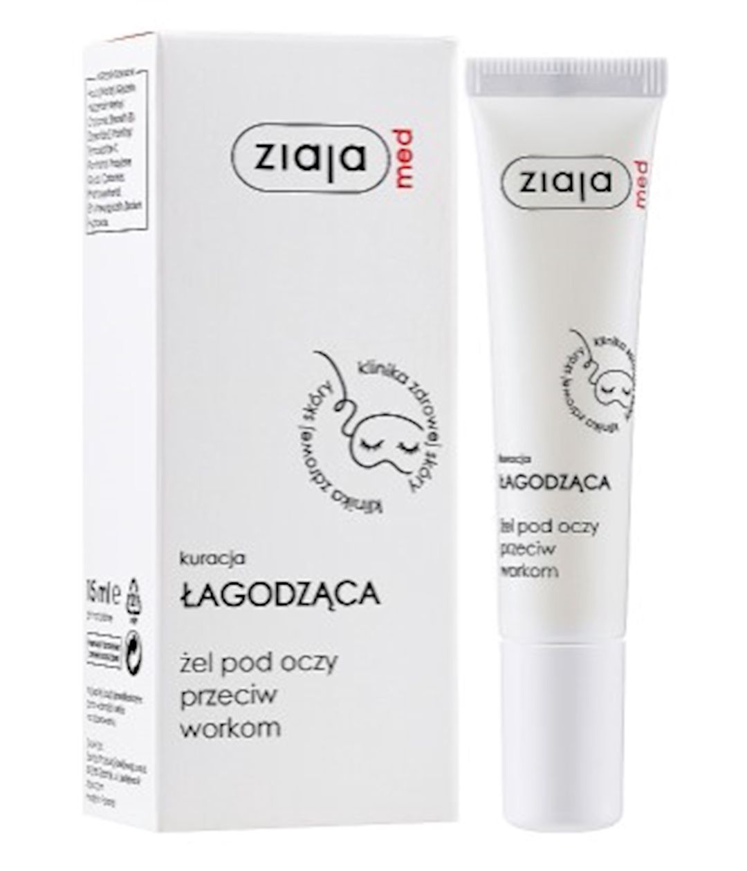 Göz qapaqları üçün gel Ziaja Med Anti-Puffiness Eye Gel Lymphatic Drainage şişkinliyə qarşı,15 ml — Mallar, Bakı (2)