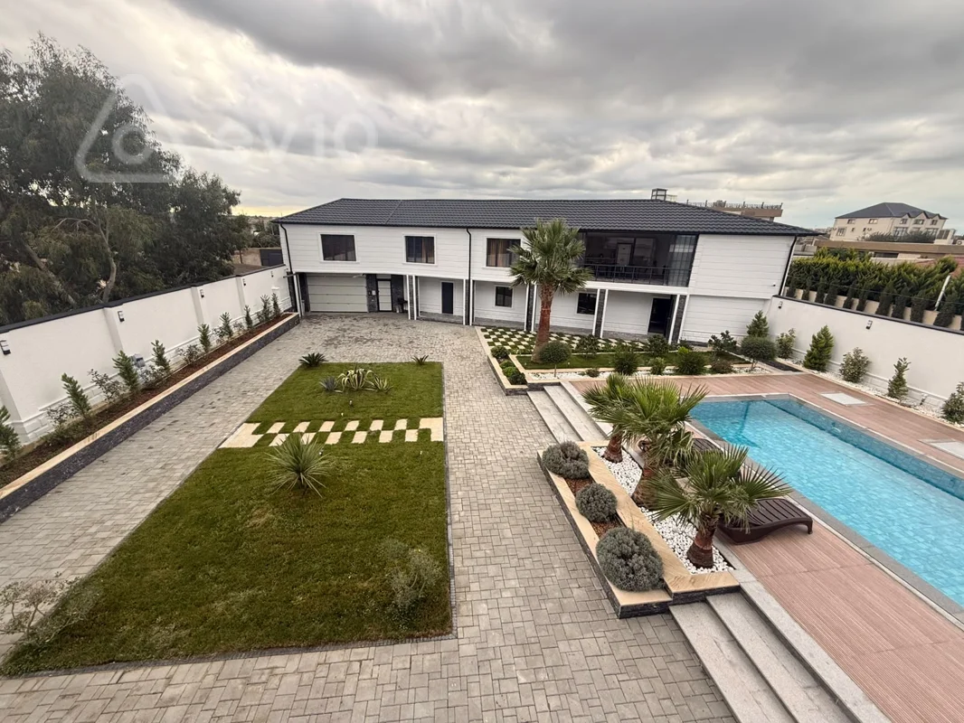 10 otaqlı həyət evi, 400 m², Mərdəkan Buzovna şossesi — Ev, villa, Bakı (11)