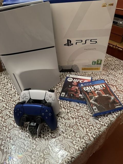 PlayStation 5 slim(Disk versiyası) oyun seti Tək-Tək Və Ya 1 — 1 150 ₼ · Gəncə · Oyun konsolları PlayStation 5 slim(Disk versiyası) oyun seti Tək-Tək Və Ya 1 — Gəncə