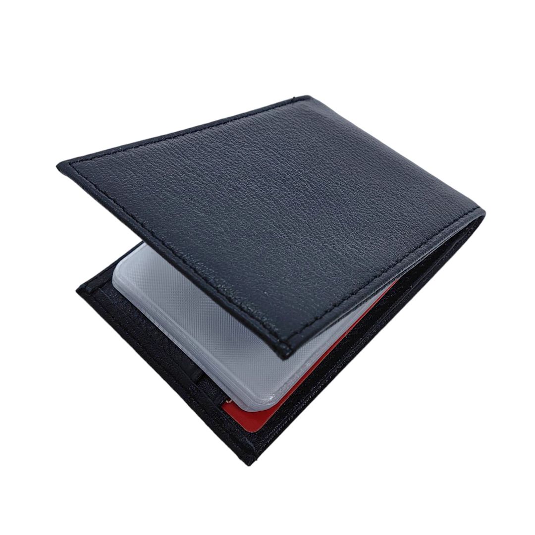 Dəri kredit kart qabı WCo_9 Qara — Mallar, Bakı (2)