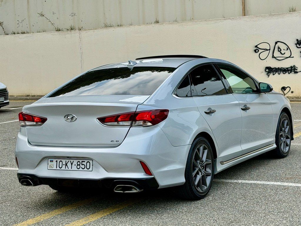 Hyundai Sonata, 2.0 L, 2018 il, 112 000 km 10-KY-850 — Avtomobillər, Bakı (12)