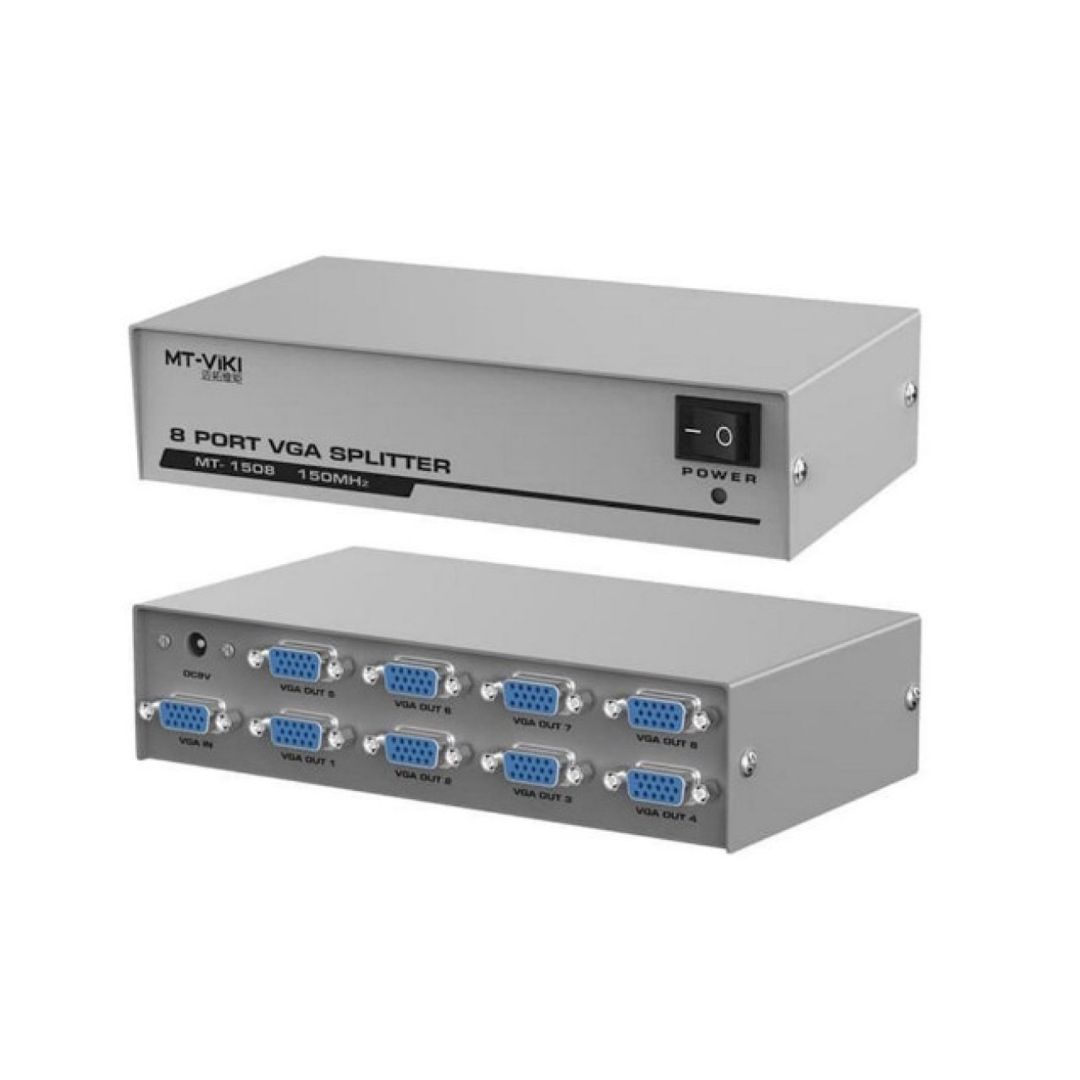 VGA Splitter Mt-vıkı MT-1508 — Kabelləri, adapterlər və keçidçilər, Bakı (2)