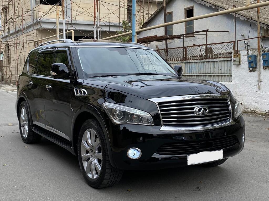 Infiniti QX80, 5.6 L, 2014 il, 193 000 km — Avtomobillər, Bakı (3)