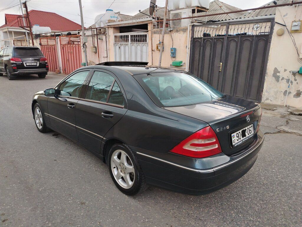 Mercedes C 240, 2.6 L, 2000 il, 250 000 km — Avtomobillər, Bakı (7)
