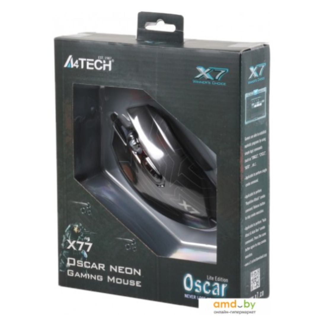 Oyun siçanı A4Tech X77 — Klaviaturalar və siçanlar, Bakı (3)