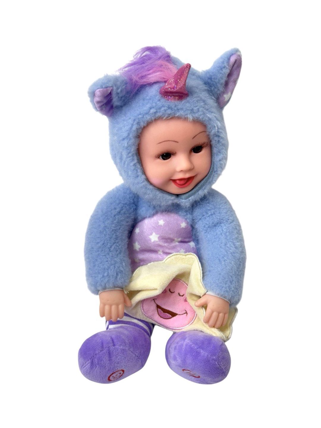 Yumşaq oyuncaq Peekaboo Bl330 Unicorn, mavi, 3+ yaş — Yumşaq oyuncaqlar, Bakı (2)