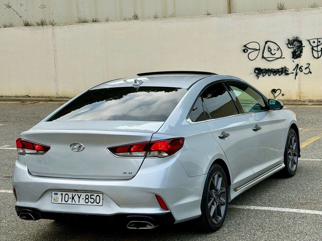 Hyundai Sonata, 2.0 L, 2018 il, 112 000 km 10-KY-850 — Avtomobillər, Bakı (10)