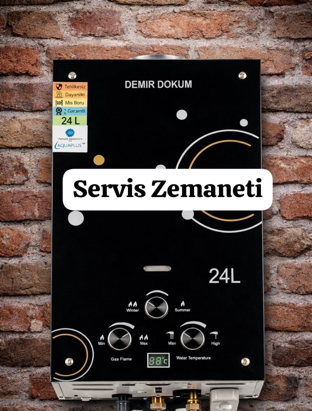 Pitiminutka Demir dokum, 24 l/dəq, Yeni, Kredit yoxdur, Pulsuz çatdırılma, Rayonlara çatdırılma — Su qızdırıcılar, Bakı