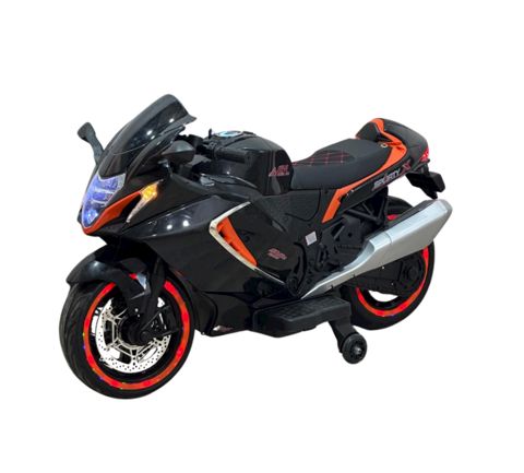 Uşaq elektrik motosikli MT1988QRA, 5+ yaş, qara — Bakı