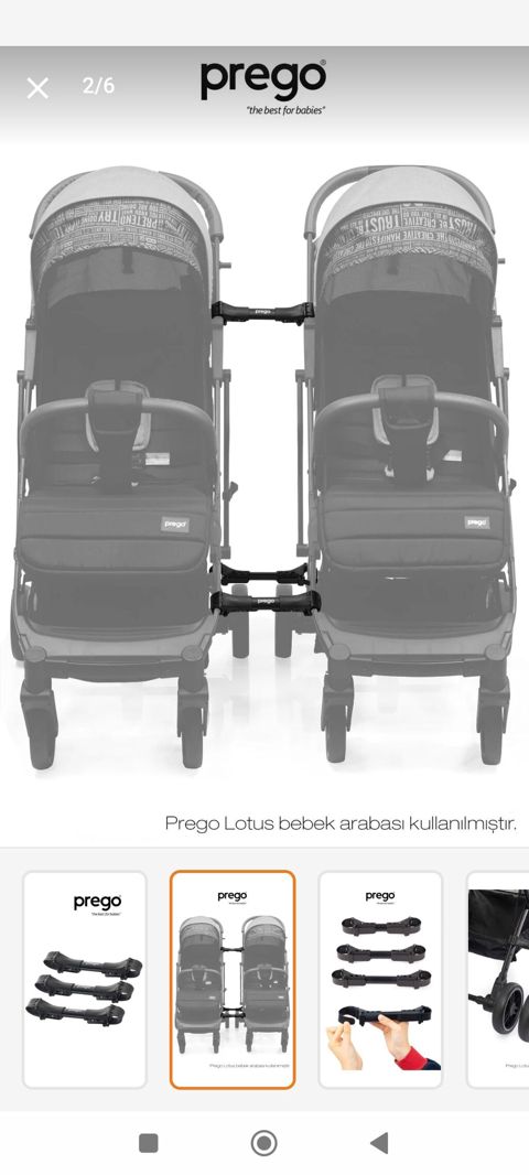 Prego Lotus uşaq arabası üçün birləşdirici adapter dəsti Qiyməti — 20 ₼ · Sumqayıt · Arabalalar və avtokresloları Prego Lotus uşaq arabası üçün birləşdirici adapter dəsti Qiyməti — Sumqayıt