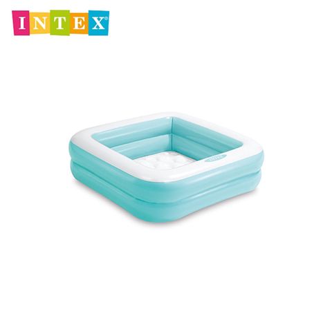 Uşaqlar üçün şişmə hovuz Intex Play Box Pool 86x86x25 sm, 57 l, mavi — Bakı