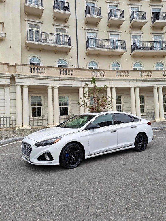 Hyundai Sonata, 2.0 L, 2018 il, 135 000 km — Avtomobillər, Bakı (4)