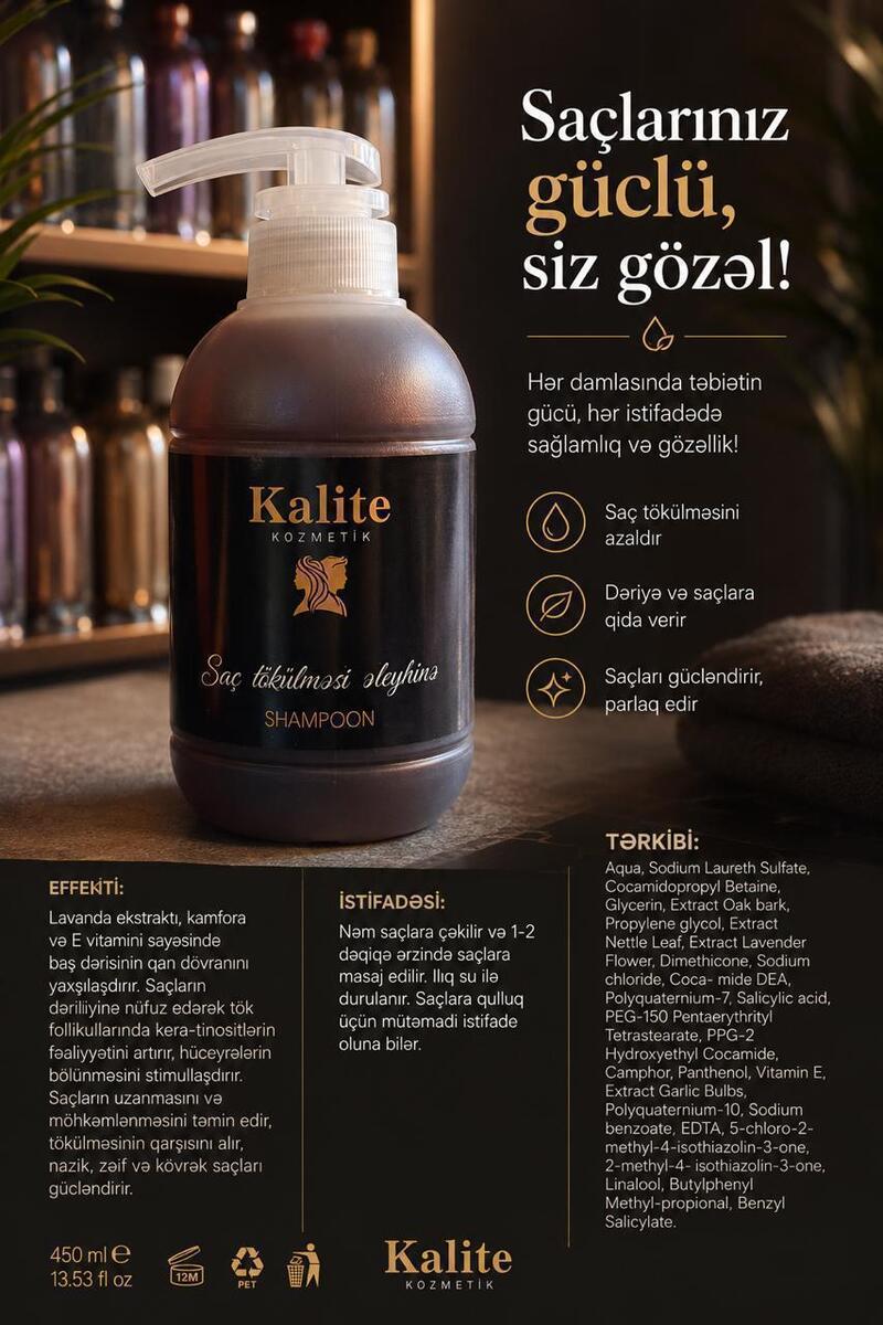 Şampun Kalite — Gözəllik və səhiyyə, Bakı (3)