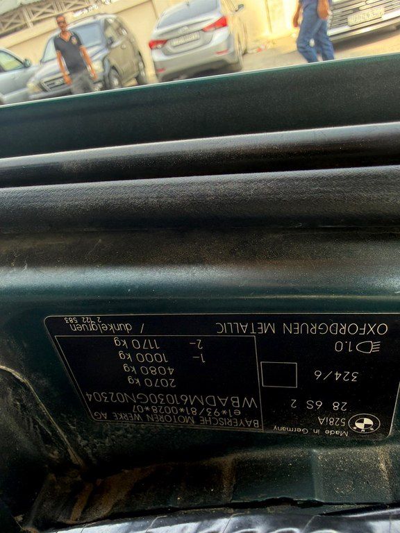 BMW 528, 2.8 L, 1998 il, 165 000 km 90-OX-669 — Avtomobillər, Bakı (5)