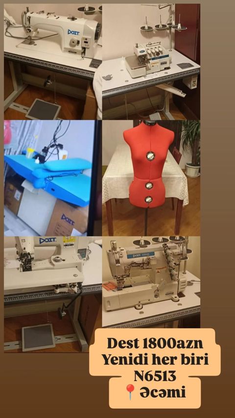 Tikiş avadanlığı dəsti - Sənaye tipli düz tikiş maşını (Doıt) – sabit — 1 800 ₼ · Bakı · Tikiş və işəmə maşınları Tikiş avadanlığı dəsti - Sənaye tipli düz tikiş maşını (Doıt) – sabit — Bakı