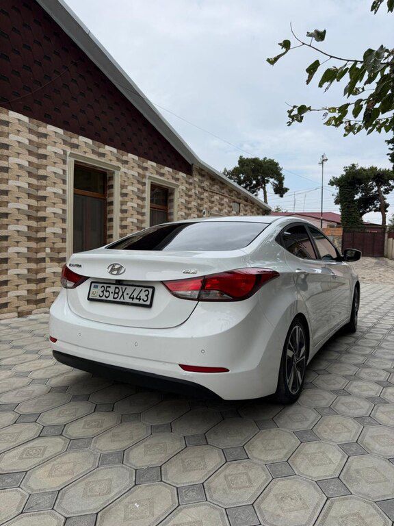 Hyundai Elantra, 1.8 L, 2014 il, 123 434 km 35-BX-443 — Avtomobillər, Qazax (6)