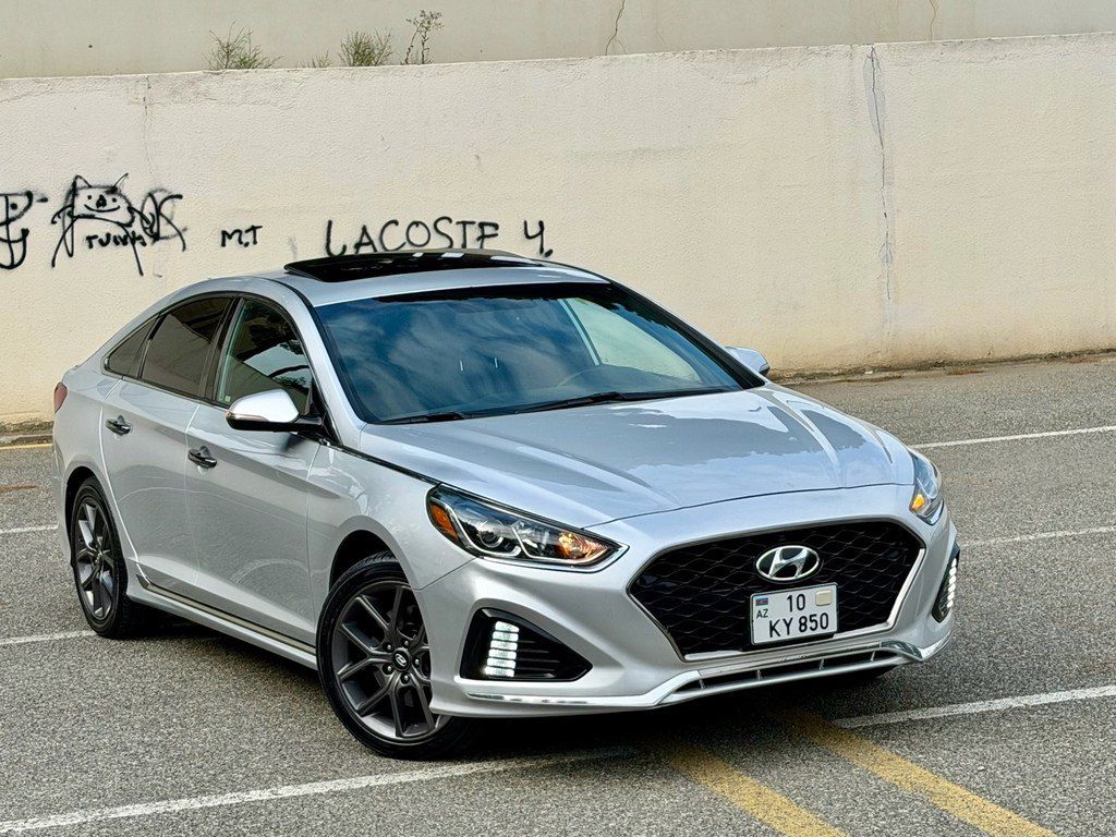 Hyundai Sonata, 2.0 L, 2018 il, 112 000 km 10-KY-850 — Avtomobillər, Bakı (11)