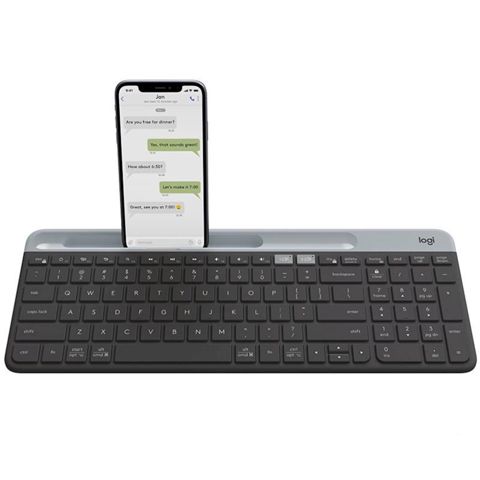 Klaviatura Logitech K580 Slim Multi-Device Wireless Graphite (920-009275) — 113 ₼ · Bakı · Klaviaturalar və siçanlar Klaviatura Logitech K580 Slim Multi-Device Wireless Graphite (920-009275) — Bakı