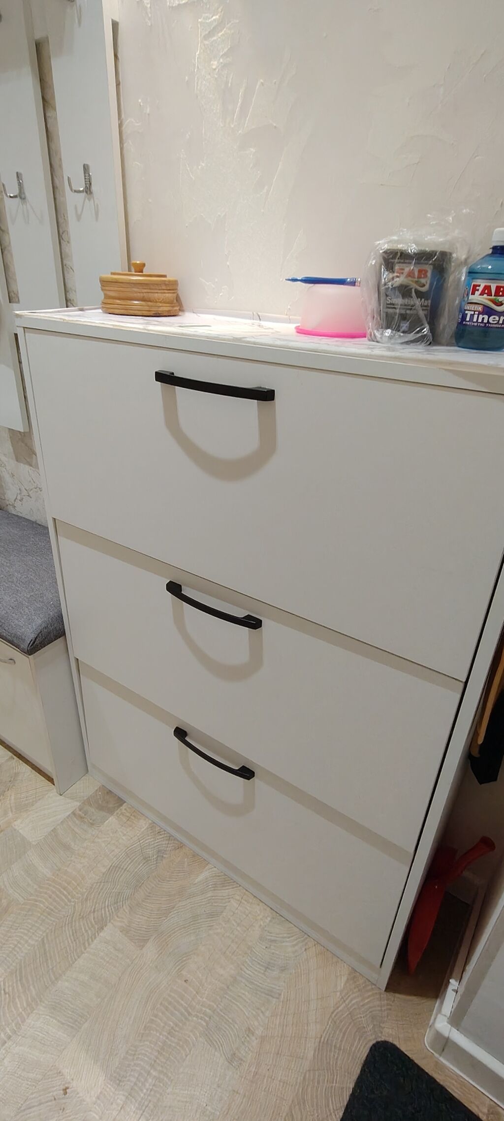 Açılan qapılı ayaqqabı dolabı - Ölçülər: 90×30×120 sm — Ayakkabı şkafları, Bakı (3)