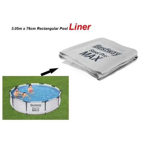 Bestway 56406-P05298 hovuz çəni 305 x 76 sm liner hovuz örtüyü — Bakı