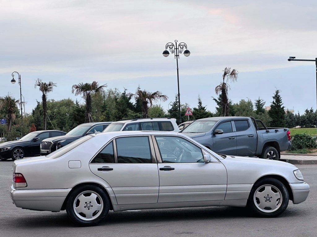 Mercedes S 320, 3.2 L, 1997 il, 216 000 km — Avtomobillər, Sumqayıt (3)