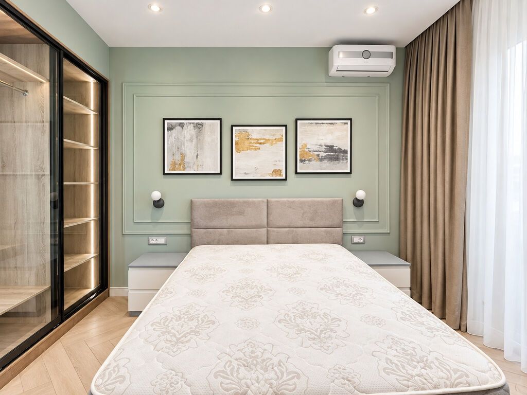 Bakı City Residence-də 2 otaqlı mənzil kirayə verilir Ağ Şəhər ilə — Mənzil, Bakı (9)