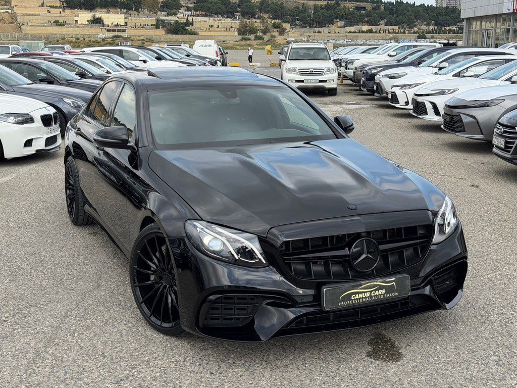 Mercedes E 300, 2.0 L, 2018 il, 100 000 km — Avtomobillər, Bakı (2)