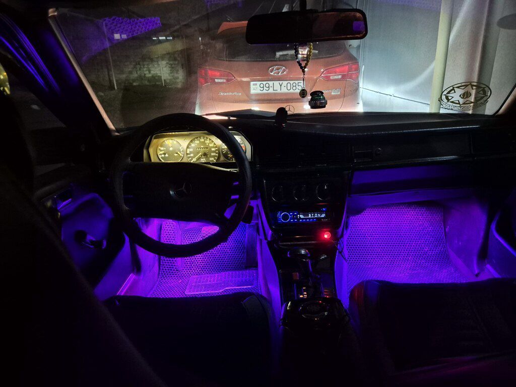 Mercedes 190, 2.0 L, 1990 il, 339 000 km 99-VO-204 — Avtomobillər, Bakı (9)
