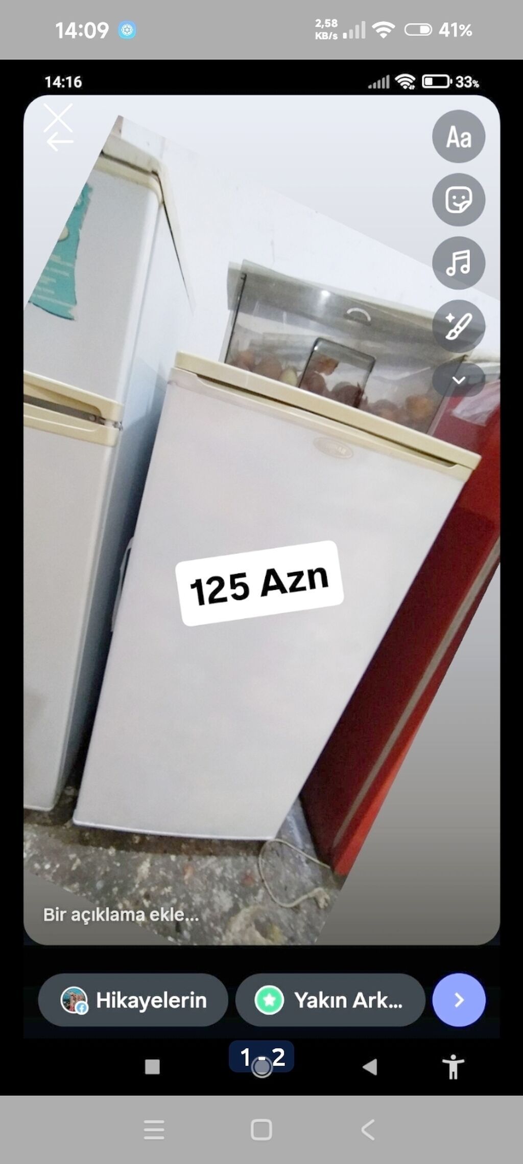 Soyuducu və dondurucu modelləri - Kompakt və orta ölçülü 1 qapılı və — Soyuducular, Digah (2)