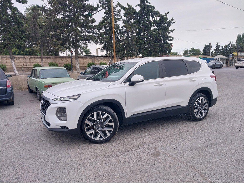 Hyundai Santa Fe, 2.0 L, 2019 il, 249 000 km 99-UU-051 — Avtomobillər, Bakı (8)