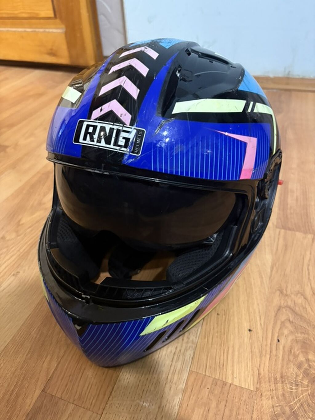Motosiklet dəbilqəsi – RNG Rainbow model - Tip: Tam üzlü (full-face) — Motosiklet geyimi, Bakı