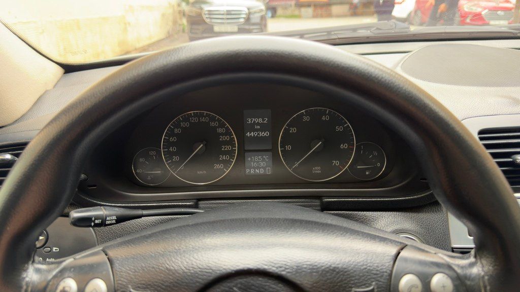Mercedes C 230, 2.5 L, 2005 il, 449 360 km — Avtomobillər, Bakı (7)