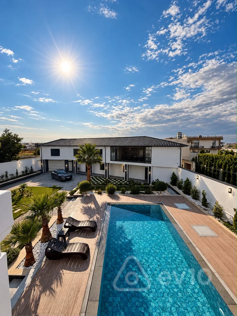 10 otaqlı həyət evi, 400 m², Mərdəkan Buzovna şossesi — Ev, villa, Bakı (3)