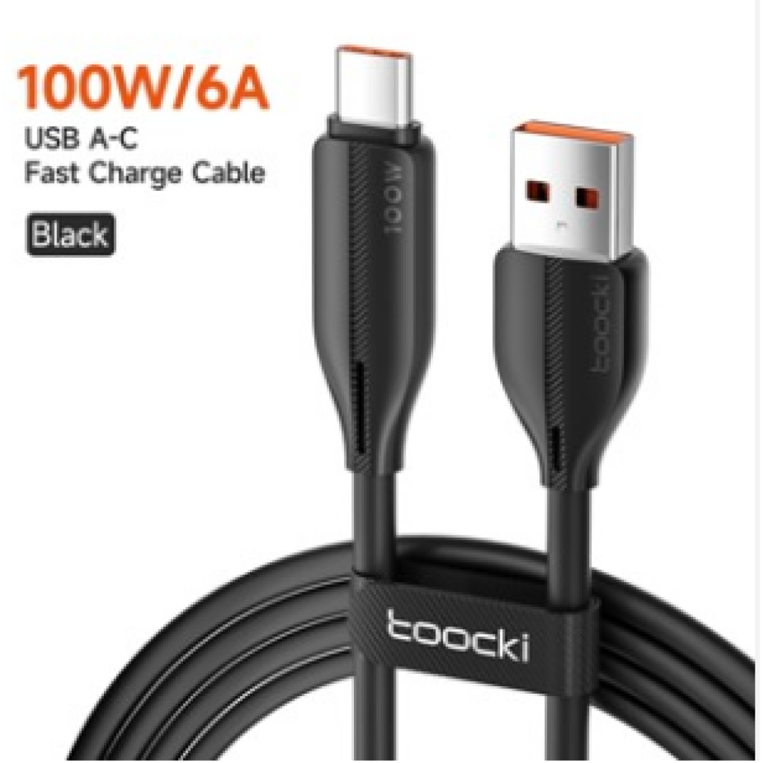 Tooki 100W USB C-dən C Tipinə Kabel PD Kabel — Telefonlar və qadjetlər, Bakı (2)