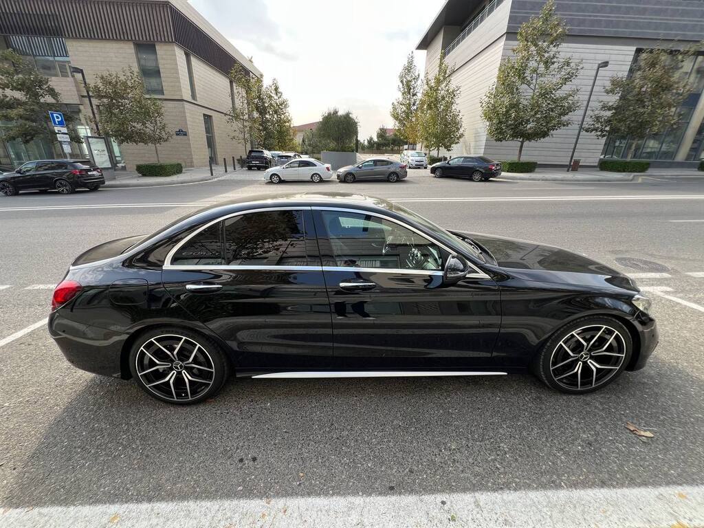 Mercedes C 300, 2.0 L, 2021 il, 111 000 km — Avtomobillər, Bakı (3)